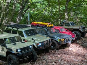 クローラー数台でのグループトレイルラン｜SWRC